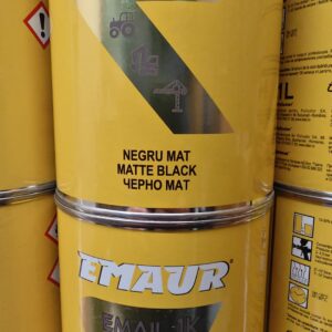 Vopsea Negru Mat Emaur 1k POLICOLOR