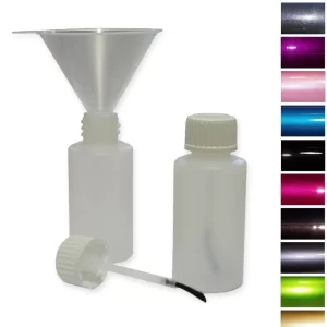 Vopsea auto baza,  1K, dupa cod de culoare, recipient plastic cu pensula, cantitate 50 ml